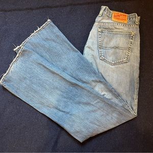 Lucky Brand Straight Leg Paper Jeans